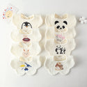 Cotton Gauze Baby Print Bibs Infant Bib