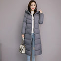 2024 Women's Winter Coats Long Section Warm Down Basic Jacket Coat Fashion Slim Outwear Female Korean Large Size Jackets M-6xl