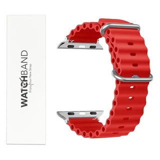 Buy hhy-red Sport Watch Strap for Apple Watch