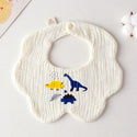 Cotton Gauze Baby Print Bibs Infant Bib