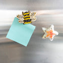 Bee & Pink Star-Magnet (Set of 2)