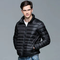 2023 New Hooded Ultralight Quilted Coat for Warm Winter Down Coats Light Puffer Lightweight Down Jackets Men's Jackets Spring