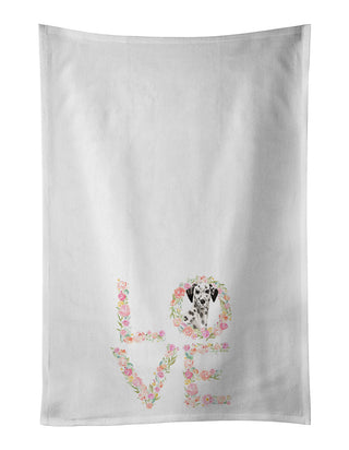 Dalmatian Love Kitchen Towel Set of 2