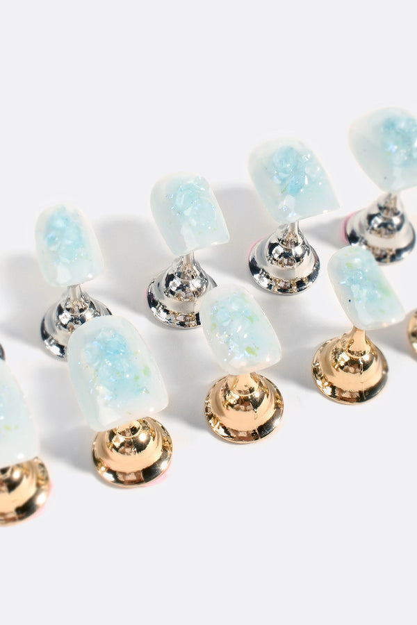 Glacial Gleam | Pro Handmade Gel Nails