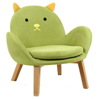 Buy green-fox Children Bedroom Back Sofa Seat for Dormitory Baby Learning Cartoon Shape Mini Sofas Kids Furniture Lazy Sofa Chair With Armrest