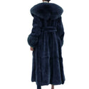 5XL Slim Overcoat Mink Coats Women Faux Fur Long  Winter Thick Mink Fur Coat Female Fur Jackets Long Ladies Parkas Oversize