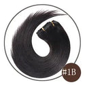 Doreen 10 12 14 16 Malaysia Short Double Weft Clip in Human Hair Extensions Thick 100% Straight Hair Clip in Extensions 7 Pieces