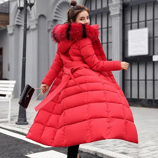 Buy red2 Cheap Wholesale 2018 New Winter  Hot Selling Women&#39;s Fashion Casual Warm Jacket Female Bisic Coats L541