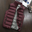 Vest Men New Stylish Autumn Vests Winter Warm Sleeveless Jacket Army Waistcoat Mens Vest Fashion Casual Coats Mens Plus Size 5XL