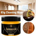 85g Wood Seasoning Beewax Furniture Beeswax Polish Wood Floor Furniture Wear-Resistant Wax Furniture Care Home Cleaning