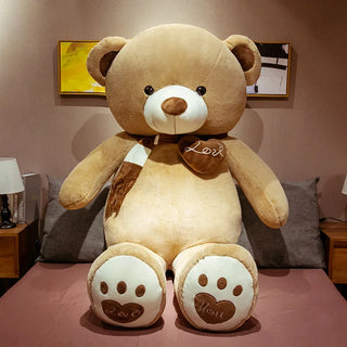 Buy 20 100cm Plush Toy Teddy Bear Giant  T Shirt Soft Stuffed Animals Pillow Dolls Grilfriend Kids Wife Birthday Valentines Day Decor