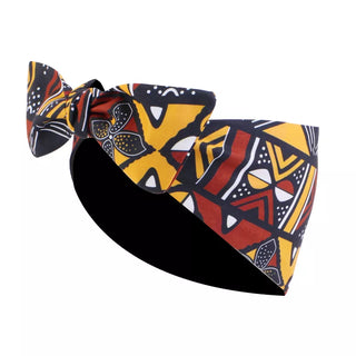 Buy 1002f-indian-brown African Pattern Print Headband