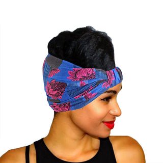 Buy 184b-rb-hpk African Pattern Print Headband