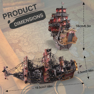 3D Puzzles the Queen Anne's Revenge Pirate Ship