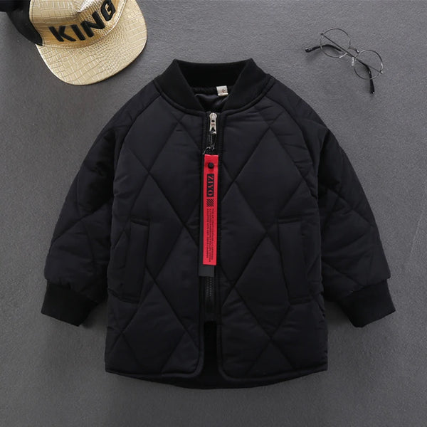 Boys Clothes Warm Winter Girls Coat Kids Jacket Boys Outerwear Thicken Coats Cotton Boy Thicken Baby Clothing for Girl 2-7y