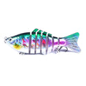 10cm 15.6g Sinking Wobblers 7 Segments Pesca Fishing Lures Multi Jointed Swimbait Hard Bait Fishing Tackle Bass Isca Crankbait