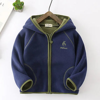 Buy blue Cute Warm Winter Children Girls Coat Spring Kids Jacket Boys Outerwear Coats Cotton Boy Thicken Baby Clothes Clothing for 2y-7y