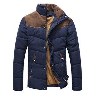 Buy 3 Autumn Winter Coats Men Parka Cotton Warm Thick Jackets Padded Coat Male Outerwear Jacket