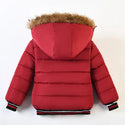 Boys Jacket for Children Coats 2023 Autumn Winter Jackets Kid Warm Hooded Zipper Outwear Coat for Boy Clothes Costume 2 3 4 5 6Y