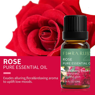 Buy rose 22 Bottles Essential Oils Set for Diffusers Nature Essential Oil Aromatherapy Oils Scents for Home,Humidifier,Candle Making Oil