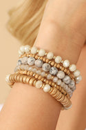 Mix Stackable Charm Bracelet