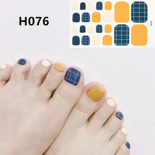 Buy h076 22Tips/Sheet Toenail Sticker