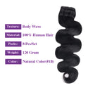 Body Wave Clip in Hair Extensions for Black Women Brazilian Remy Virgin Hair 8Pcs Clip in Human Hair Extensions 240g Per Pack