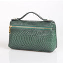 Snake Pattern Clutch Make Up Bags