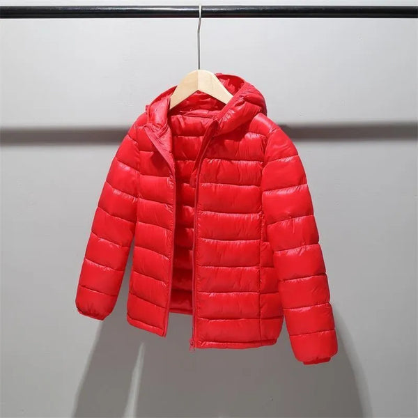 Boys Girls Cotton Winter Fashion Sport Jacket Outwear Children Cotton-Padded Jacket Boys Girls Winter Warm Coat