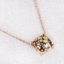 16355 - Cushion Glitter Necklace