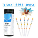 Aquarium Test Upgrade16-In-1 Water Quality Test Strip for Checking Water Quality Test Fish Tank Pool Drinking Test Strip