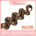 Body Wave Clip in Hair Extensions 100% Human Hair 7 Pieces Bone Straight Clip Ins Hair Extension Real Natural European Hair