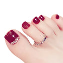 Pro Artificial Acrylic Toe False Nails