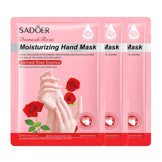 3 Pairs Moisturizing Hand Mask Hands Spa Gloves Exfoliating Hand Patches Gloves Peeling Remove Dead Remover Hands Masks