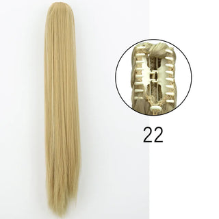 Buy s-22 Claw Clip on Ponytail Hair Extensions