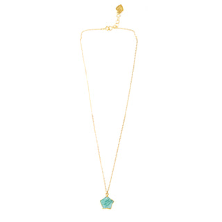 Amazonite Star Necklace