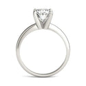 2 CTW Oval Lab Grown Diamond Solitaire Engagement Ring 14K White Gold (G-Vs)