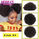 Afro Puff Drawstring Ponytail Extension Synthetic Kinky Curly Ponytail Hair Chignon Dreadlock Buns Afro Puff for Black Women