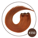 Doreen 10 12 14 16 Malaysia Short Double Weft Clip in Human Hair Extensions Thick 100% Straight Hair Clip in Extensions 7 Pieces