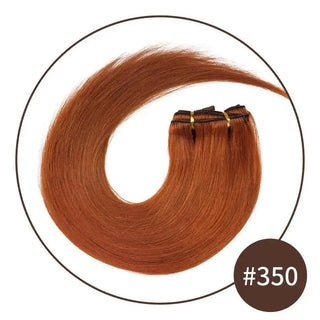 Buy 350 Doreen 10 12 14 16 Malaysia Short Double Weft Clip in Human Hair Extensions Thick 100% Straight Hair Clip in Extensions 7 Pieces