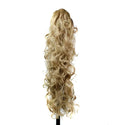 Desire for Hair 30 Inch Long Curly Claw Clip Ponytail Heat Resistant Synthetic Hairpieces Fake Hair Extensions