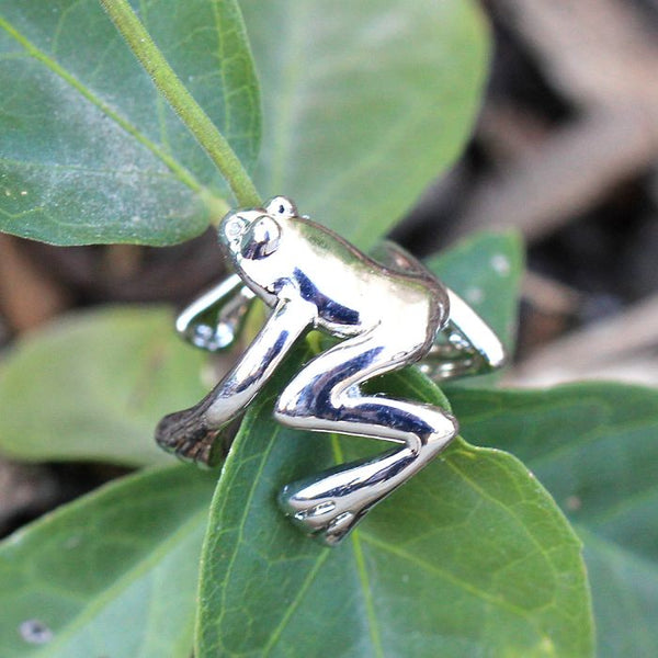 316L Stainless Steel Tree Frog Fake Cartilage Ear Cuff