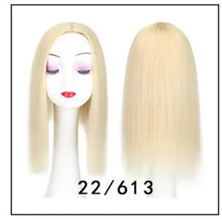 Buy 22613 Women Synthetic Hair Pieces 3 Clips in One Piece Hair Extension Long Straight High Temperature Fiber for Lady