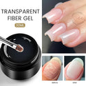 BORN PRETTY 60/30ml Hard Jelly Extension Nail Gel Polish French Nails Nude Pink White Clear Nail Supplies Gel for Extension