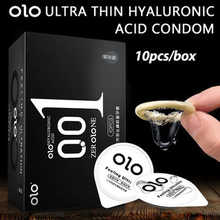 Buy olo001-black 0.01 Ultra Thin Condom