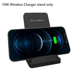 Buy phone-charger 6 in 1 Wireless Charger Pad Qi Induction Fast Charging Holder for Apple Watch 6 5 4 3 for Airpods Pro IPhone 12Pro/11/Xr/Xs/X/8