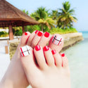 Pro Artificial Acrylic Toe False Nails