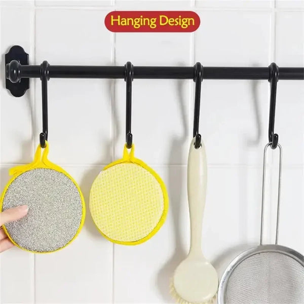 5Pcs Double Side Dishwashing Sponge Dish