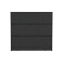 Dresser Maldus, Three drawers -Black