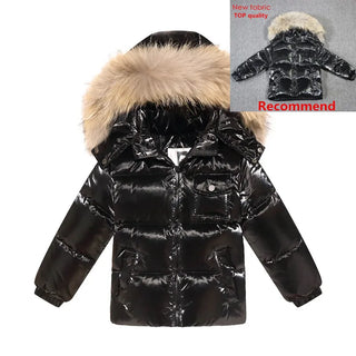 Buy new-black Brand Orangemom 2023 Winter Children&#39;s Clothing Jackets Coat , Kids Clothes Outerwear Coats , White Duck Down Girls Boys Jacket